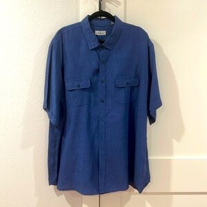 Aqua men’s button down